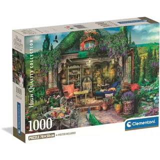 CLEMENTONI Puzzle Wine Country Escape 1000 Teile Erwachsene - HQ Collection - 70 x 50 cm - Anspruchsvolles Puzzle 14-99 Jahre - 39951