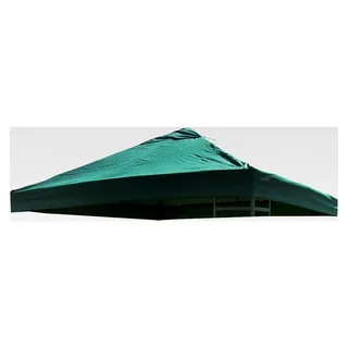 Ersatzdach für Pavillon 3x3 m in Grün, PVC-beschichtet, wasserdicht, 220 g/m2 Polyester mit Luftabzug