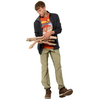 Jack Wolfskin Herren FINLEY JACKET M Fleecejacke, Black, M