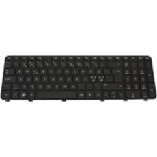 HP KEYBOARD BLK ISK/PT UK, Notebook Ersatzteile, Schwarz