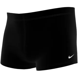 Nike Badehose "SQUARE LEG" mit innenliegendem Kordelzug, mit vorderem Innenfutter, schwarz
