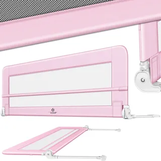 KESSER® Bettgitter Bettschutzgitter Kinderbettgitter für Kinderbett - Rosa