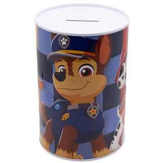 Stor Spardose für Kinder, aus Metall, Paw Patrol