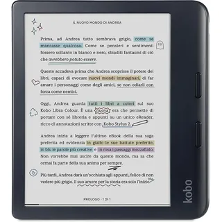 KOBO Libra Colour 32 GB ohne Werbung Schwarz