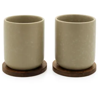 Bredemeijer Teebecher 0,2 l Beige 2 St.