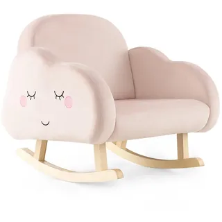 Costway Kindersofa 51 cm Textil 51 x 51 x 50 cm pink