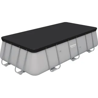 Bestway Abdeckplane für Frame Pool 404 x 201 x 100 cm und 412 x 201 x 122 cm, 58232 - Schwarz