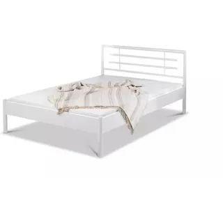 Metallbett Lia – 100 x 220 cm / weiß