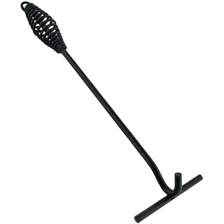 ToCi Deckelheber für Dutch Oven, Feuertopf & Kessel – 34 cm Schürhaken aus Stahl - Topfheber & Grillzubehör für Camping, Outdoor & Küche - Feuerfester Deckelheber mit Griff