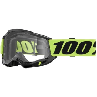 100% 100percent Accuri 2 Brille - Neon Yellow - Clear Lens/CAT0