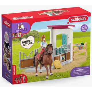 Schleich Horse Club - Pferdebox mit Hannah & Cayenne