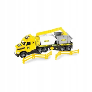 Wader Magic Truck Technic Abschleppwagen mit Containern,36470