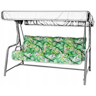 AMPO Gartenkissen Polster Hollywoodschaukel Gartenmöbel Schaukelkissen Polsterkissen 135cm - Grün