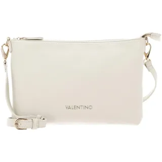 Valentino Brixton Umhängetasche Kunstleder Beige/Weiß