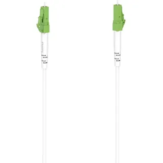 Hama Glasfaser-Netzwerkkabel, LC/APC-Stecker - LC/APC-Stecker, 10 Gbit/s, 0,30 m (0.