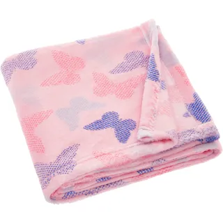 Playshoes Fleece-Decke Schmetterlinge