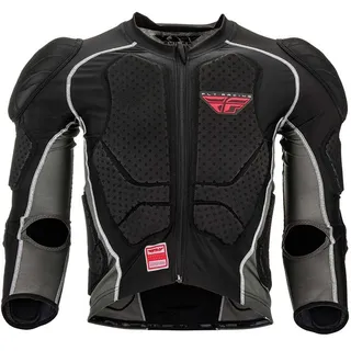 FLY RACING Barricade Protektorenjacke - Schwarz/Grau - L