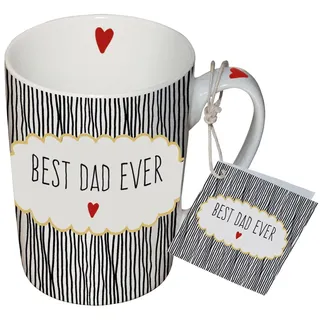 PPD Porzellan Henkelbecher Tasse 0,25L (Best Dad)