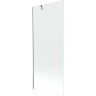 Mexen Next Badewannenabtrennung 1-flügelig 80 x 150 cm, transparent, Chrom - 895-080-000-00-00-01