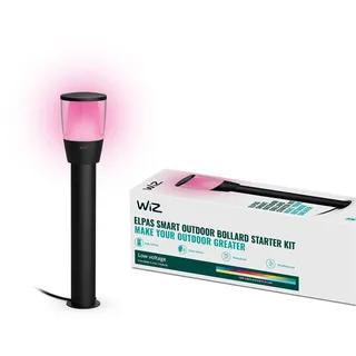 WIZ Außenleuchte LED pink mit Bewegungsmelder IP65 Starterset