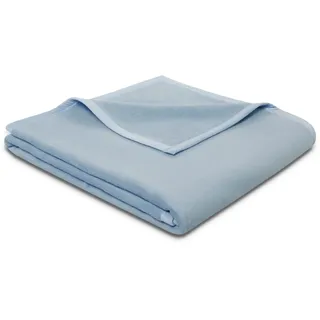 Biederlack Wohndecke »Cotton Sense«, aus 100% Baumwolle, blau