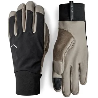 Salewa Ortles Durastretch Fingerhandschuhe Schwarz L