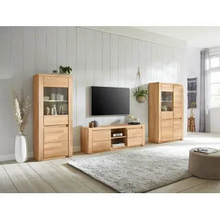 Home Affaire Wohnwand »Burani«, (Set, 3 St.), teilmassives Holz,