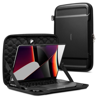 SPIGEN Rugged Armor Pro 16" Universal), Notebooktasche, Schwarz