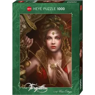 Heye - Standardpuzzle 1000 Teile - Gold Jewellery, Forgotten by Cris Ortega