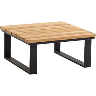 Couchtisch MUSTERRING "Freilicht Mederia", natur, anthrazit, anthrazit, beton, B:83cm H:37cm T:83cm, Tische, Couchtisch, Quadratisch und kompakt (82 cm), flexibel für jeden Outdoor-Bereich