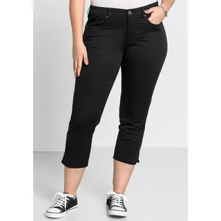 Sheego 7/8-Hose, schwarz