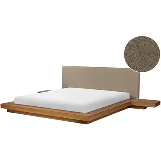 Beliani 180 x 200 cm Beige