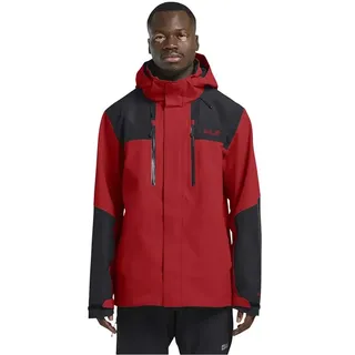 Jack Wolfskin Jasper 2L Regenjacke Herren Siren Red XL