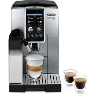 De'Longhi Dinamica Plus ECAM380.85.SB Kaffeevollautomat silber schwarz