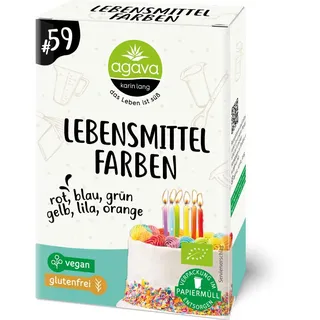 Agava Lebensmittelfarben 48 g