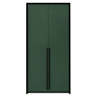 Masseno Drehtürenschrank AZIR 105/217/65 cm 2-türig Grün - Grün