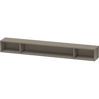 Duravit L-Cube Regalelement horizontal, 3 Fächer, 140x1000x120mm, LC120108989, Farbe: Flannel Grey Hochglanz Lack