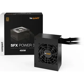 be quiet! SFX Power 3 450 W), PC Netzteil, Schwarz