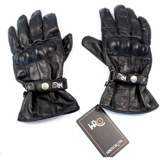 Windsoroyal - Motorradhandschuhe „Berkley“ für Herren, Winterhandschuhe, Schwarz, XXL