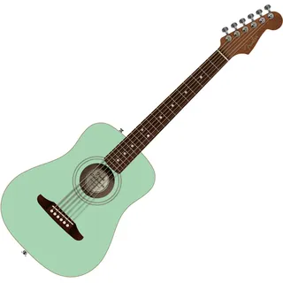 Fender California Standard Redondo Mini Spruce Top Surf Green