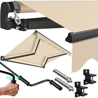 Kesser Gelenkarmmarkise 250 x 200 cm beige