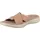 Damen On-the-go 600 Glistening Sandalen, Rose Gold Textile, 41 EU