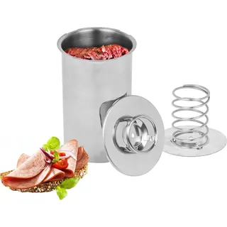 BROWIN Rostfreier Schinkenkocher Edelstahl 313015 | Schinkernpresse | Schinkenform Kochschinkenform für gesundes hausgemachtes Fleisch Presse