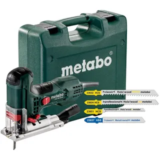 Metabo STE 100 Quick Set inkl. Kunststoffkoffer + 20 Stichsägeblätter