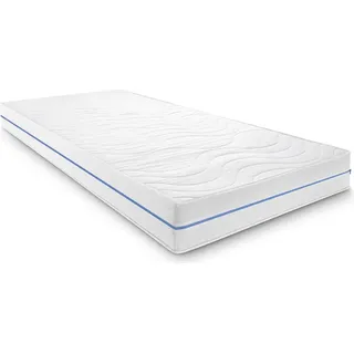 Ergonomische Matratze 100x200 cm 7-Zonen Supportho Premium, Höhe 18 cm, Härtegrad H2/H3