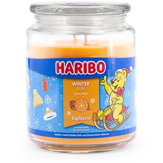 HARIBO Winter Fun Duftkerze 510 g orange