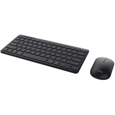 Bild von Lyra Multi-Device Wireless Keyboard & Mouse Set, schwarz, USB/Bluetooth, DE (24845)