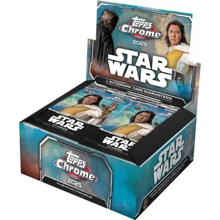 Topps Chrome Star Wars Hobby Box 2025 (Englisch) (Display)