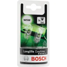 Bosch Home & Garden, Autolampe, GLL W5W Longlife