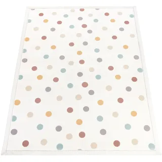 Paco Home "Emilia 351", rechteckig 24 mm Höhe Kurzflor, gepunktet, sehr weicher Flor,